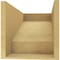 Ekena Millwork 12"W x 24"D x 12"H Wide Clemmons Rough Cedar Woodgrain TimberThane Corbel, Primed Tan CORUR12X24X12CLERCPR - alternate 4